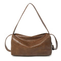 Unisex Vintage Faux Leather Shoulder Bag