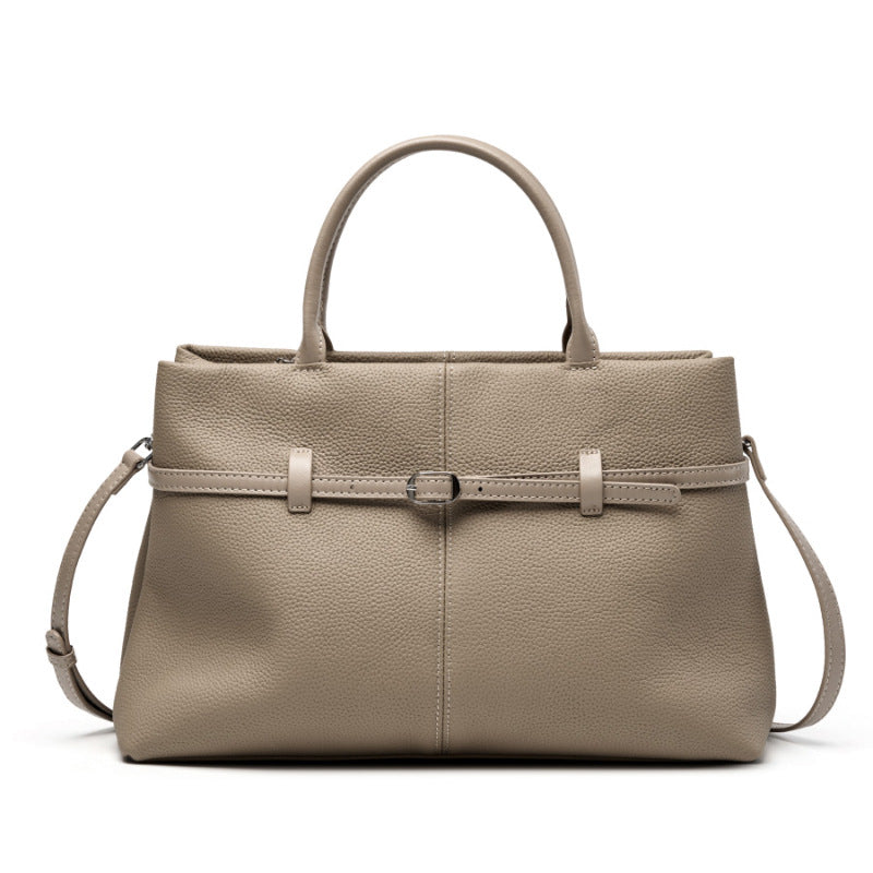 Women's Genuine Leather Commuter Handbag