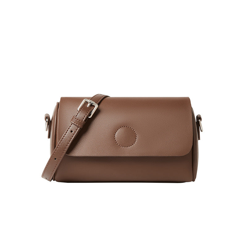 Elegant Mini Barrel Crossbody Shoulder Bag
