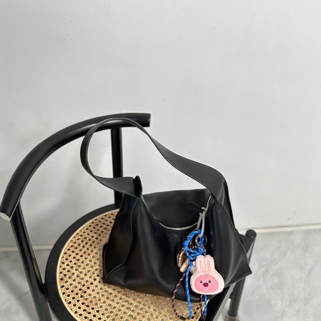 Genuine Leather Hobo Shoulder Bag Women
