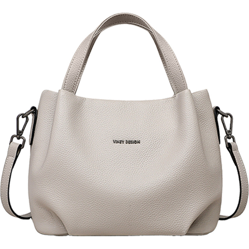 Soft Leather Crossbody Shoulder Handbag