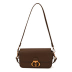 Stylish Faux Leather Crossbody Shoulder Handbag