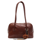 Women's Soft Leather Retro Shoulder Bag