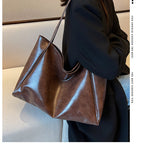 Soft Large Capacity Tote Shoulder Bag