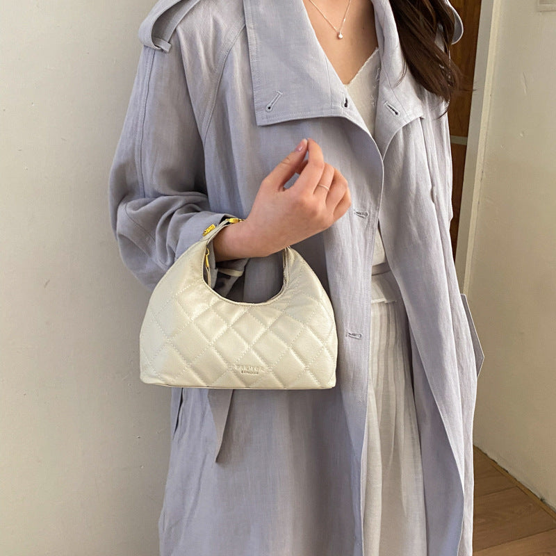 Women's Quilted Soft Chain Shoulder Bag