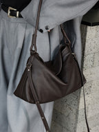 Premium Leather Slouchy Commuter Tote