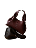 Polene Genuine Leather Cloud Handbag Shoulder Bag