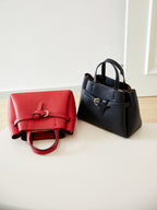Soft Leather Women's Commuter Tote Bag