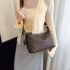Fashion Printed Soft Leather Shoulder Tote Bag