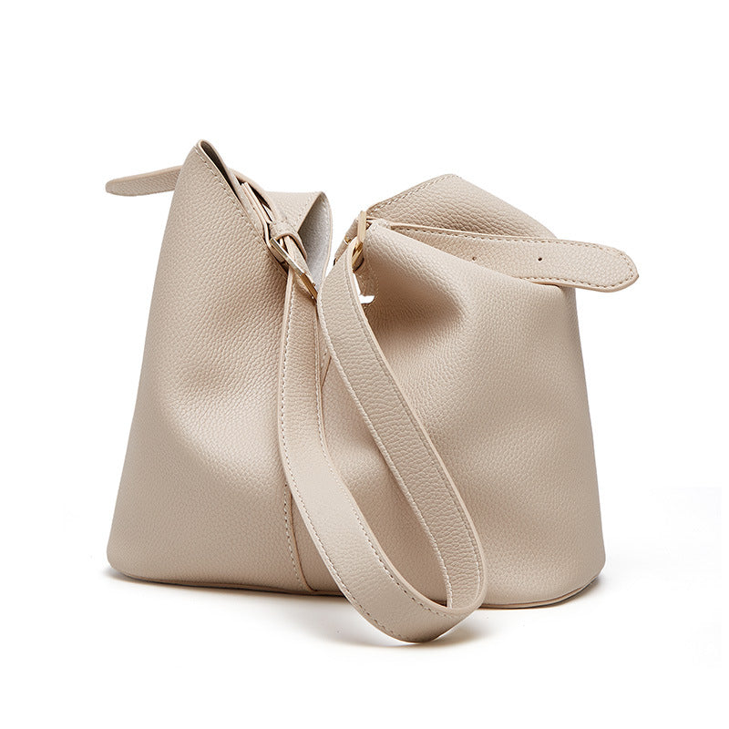 Elegant Soft Faux Leather Shoulder Bag Set