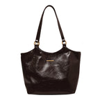 Stylish Soft Leather Large Capacity Tote Bag