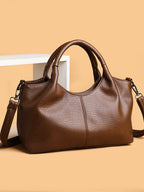 Versatile Soft Textured Shoulder Tote Bag