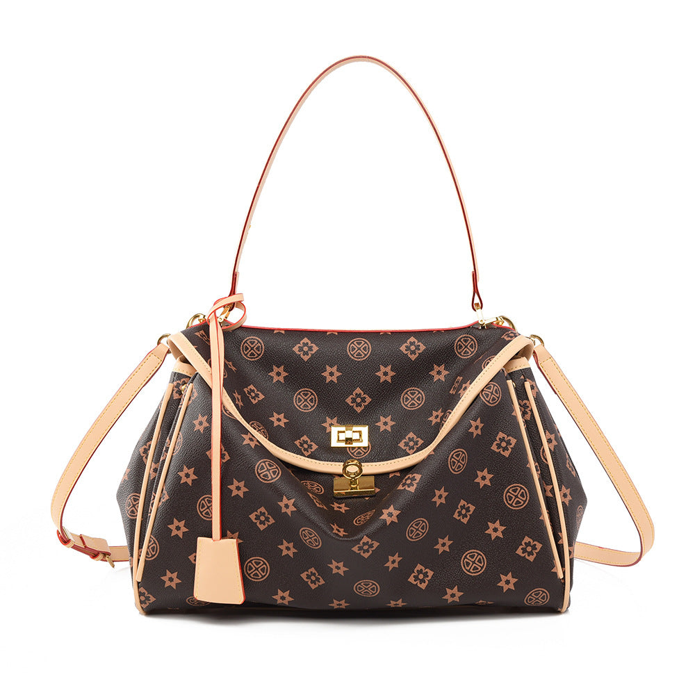 Elegant Women's Large Capacity Commuter Tote Bag