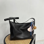 Genuine Leather Hobo Shoulder Bag Women