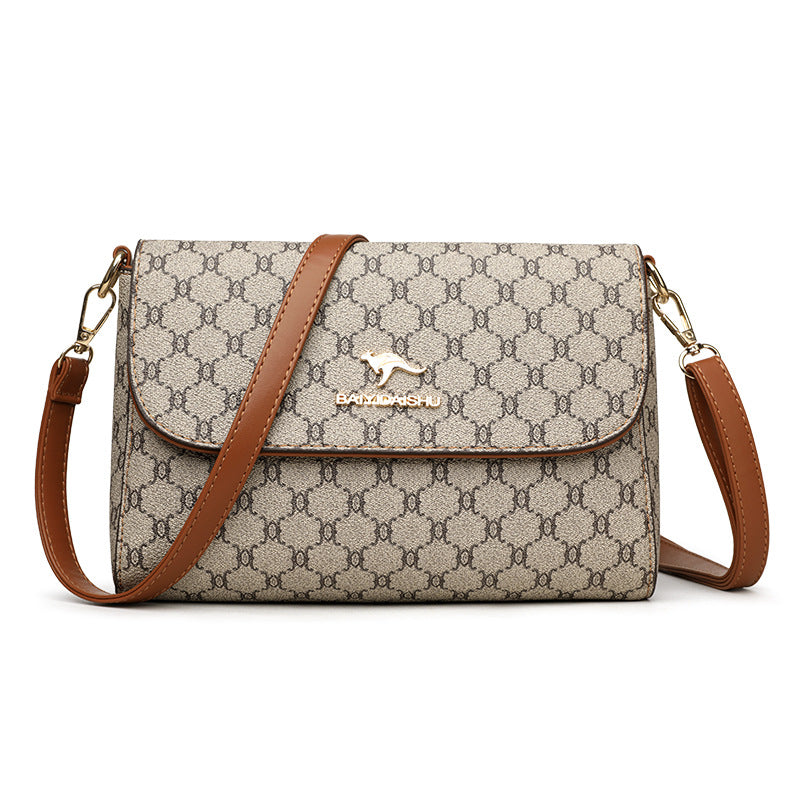 Soft Material Versatile Women's Crossbody Shoulder Bag