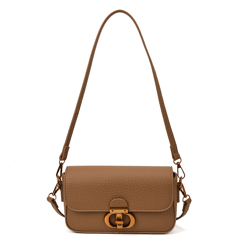 Stylish Faux Leather Crossbody Shoulder Handbag