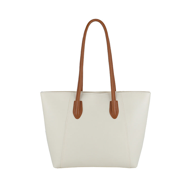 Soft Leather Large Capacity Tote Bag