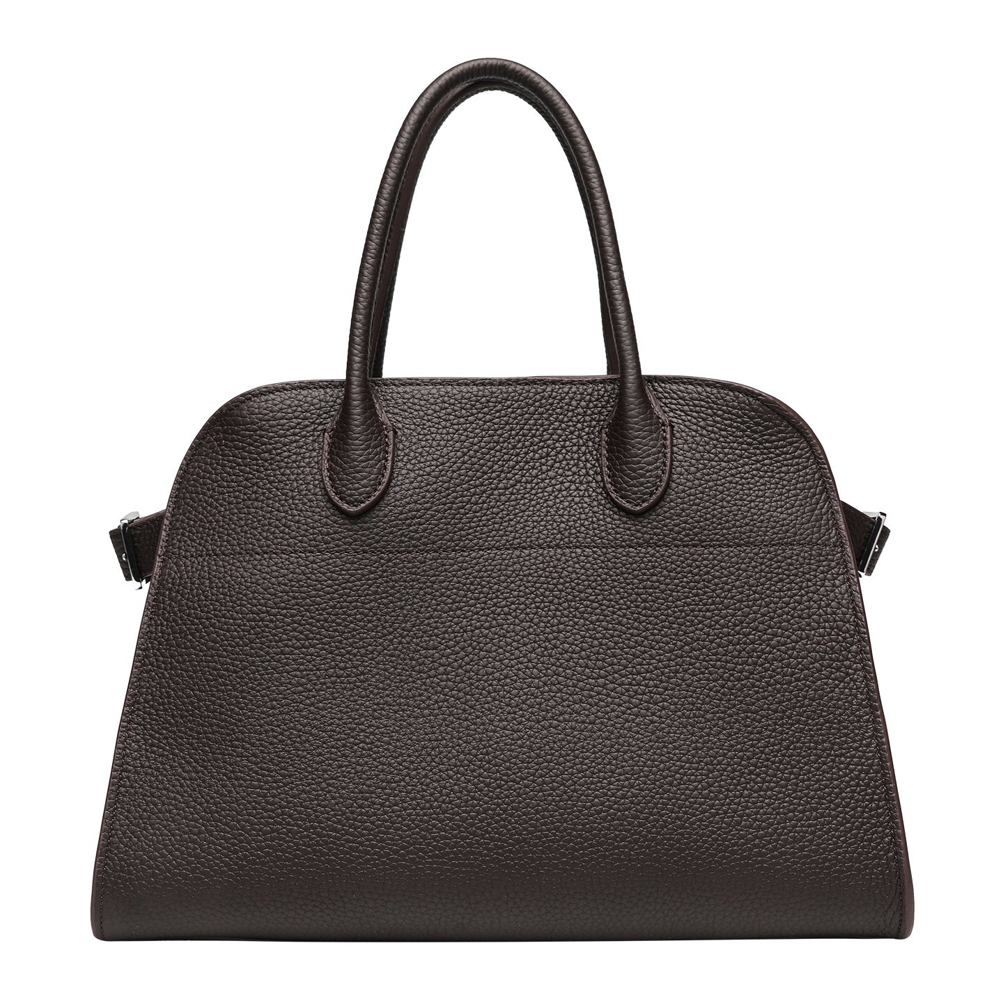 Pebbled Leather Shell Handbag Shoulder Crossbody