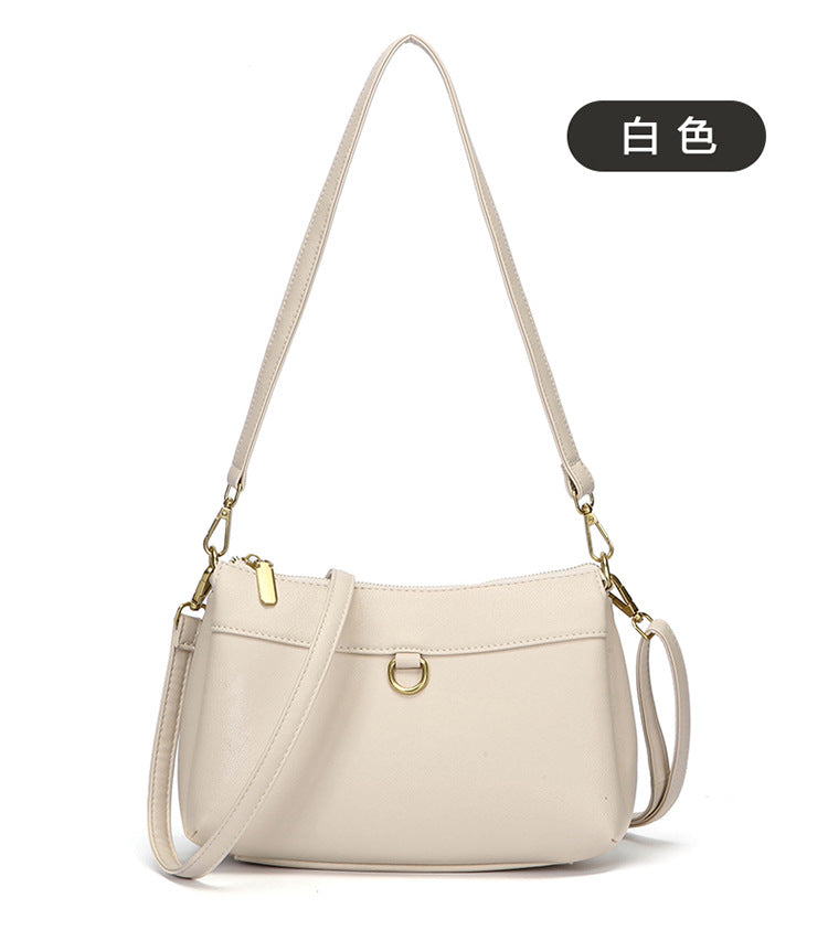 Fashion Soft Leather Shoulder Crossbody Bag