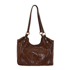 Elegant Faux Leather Women's Shoulder Tote Bag