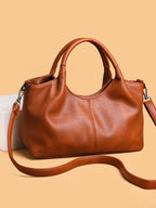 Versatile Soft Textured Shoulder Tote Bag