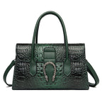 Luxury Genuine Leather Crocodile Handbag