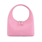 Pink Crescent Shoulder Bag Handbag