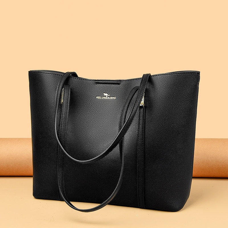 Women's Genuine Leather Shoulder Tote Bag