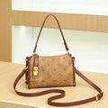 Women's Monogram Pattern Shoulder Crossbody Bag