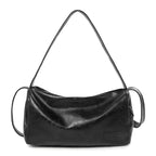 Unisex Vintage Faux Leather Shoulder Bag