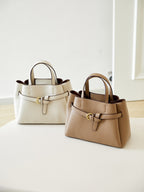 Soft Leather Women's Commuter Tote Bag