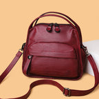 Soft Vegan Leather Shoulder Crossbody Handbag