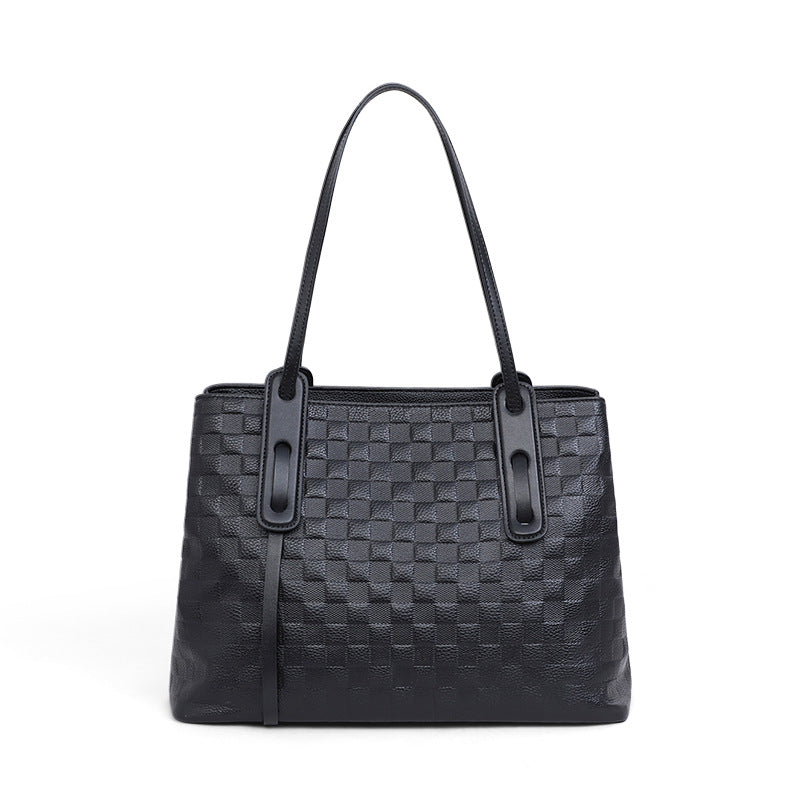 Premium Leather Large Shoulder Tote Bag