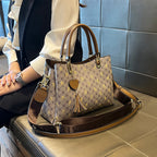 Premium Leather Women's Tote Shoulder Crossbody Handbag