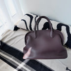 Premium Leather Women's Work Tote Crossbody