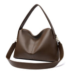 Women's Soft Grain Shoulder Crossbody Tote Bag