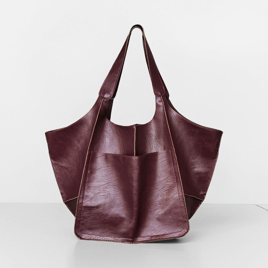 Soft Material Large Capacity Women's Shoulder Tote