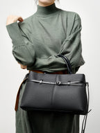 Women's Genuine Leather Commuter Handbag