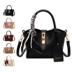Women's Faux Leather Bucket Shoulder Bag