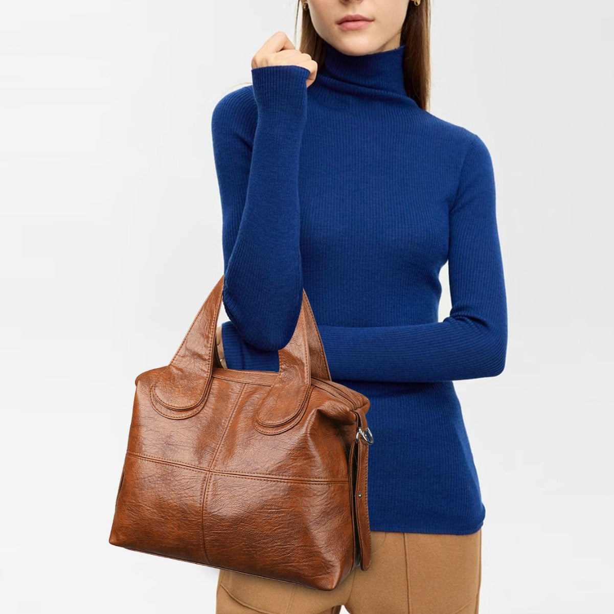 Soft Leather Women's Handbag Shoulder Crossbody