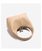 Pink Crescent Shoulder Bag Handbag