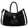 Minimalist Textured Tote Shoulder Crossbody Bag