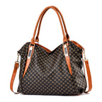 Women's Patterned Large Capacity Shoulder Handbag