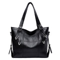 Women's Faux Leather Large Capacity Tote Handbag