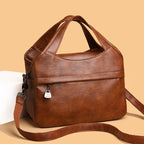 Soft Leather-like Women's Shoulder Crossbody Bag
