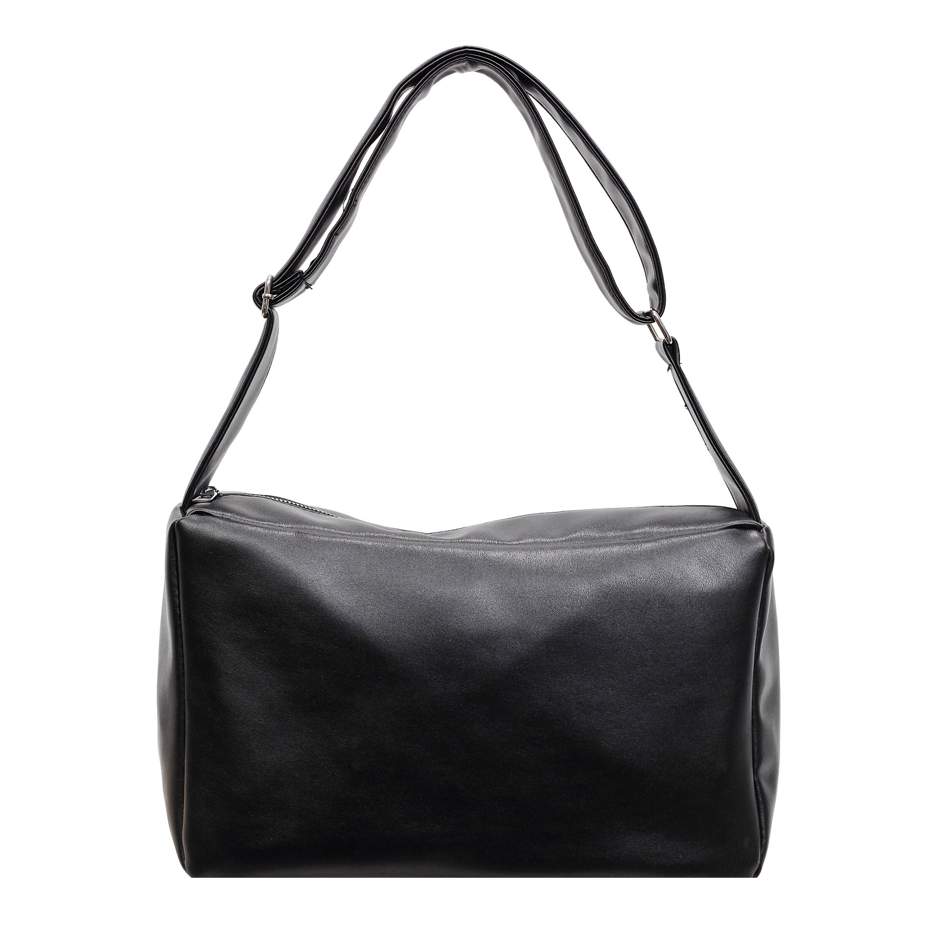 Soft Faux Leather Casual Shoulder Crossbody Bag