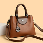 Women's Fashion Shoulder Crossbody Tote Handbag