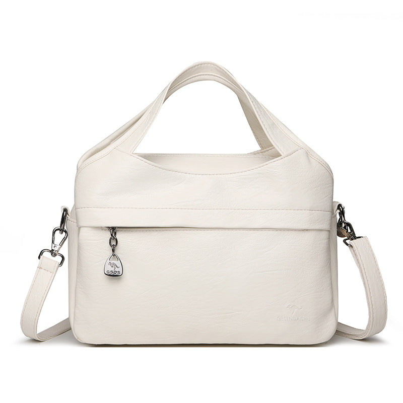 Soft Leather-like Women's Shoulder Crossbody Bag