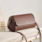 Elegant Mini Barrel Crossbody Shoulder Bag