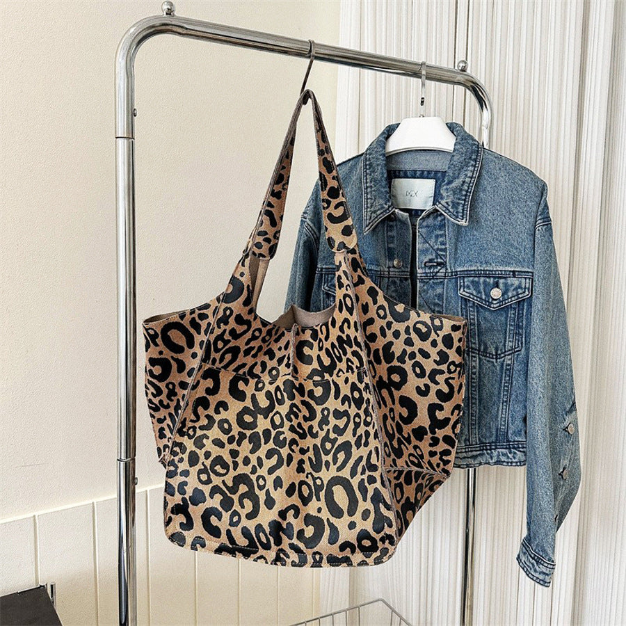 Soft Material Large Capacity Women's Shoulder Tote